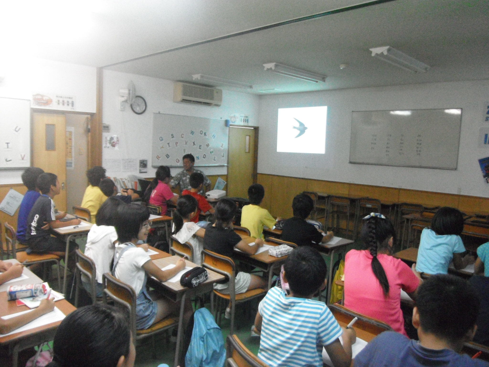 小学生英語イベント行いました 東風平教室 沖縄の塾 津田塾